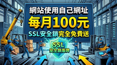 網站使用自己的網址