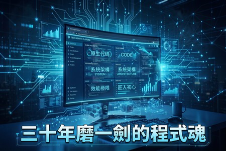 匠人心：三十年磨一劍的程式魂